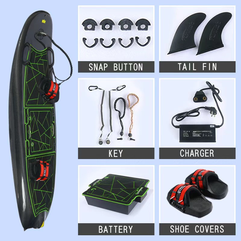 Carbon Fiber Electric Surfboard